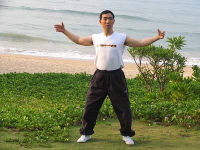 2005年12月傅光胜在三亚